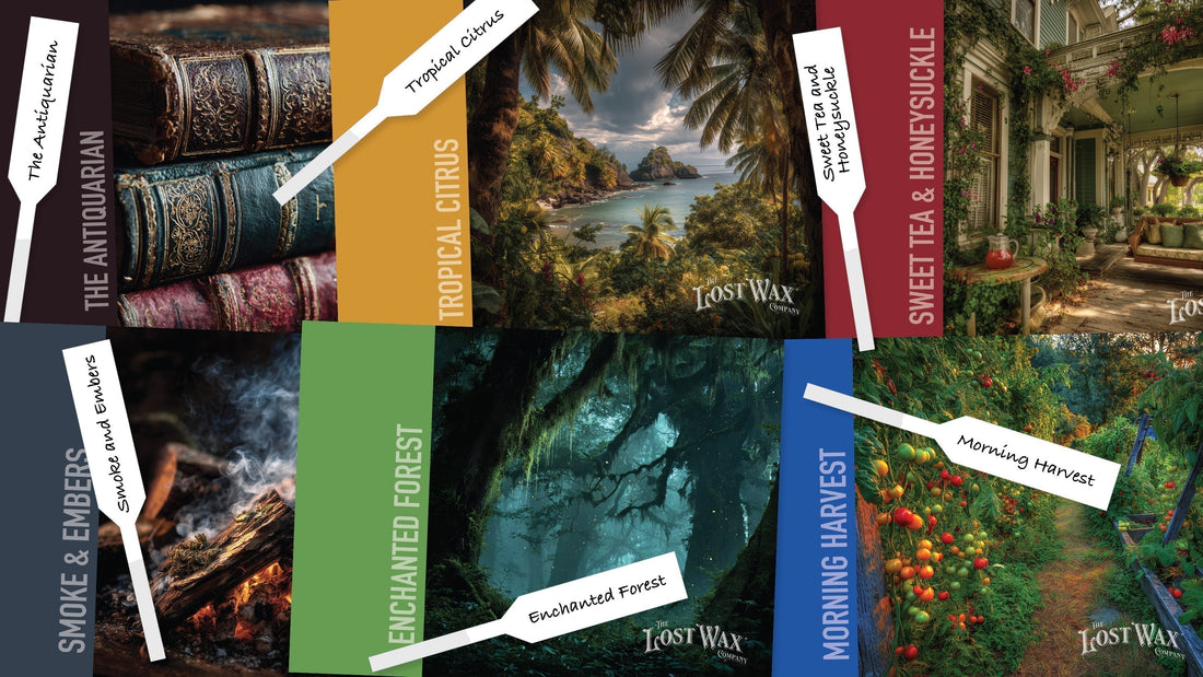 Fragrance Sample Cards by The Lost Wax Company