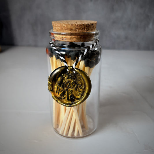 Bottle of 50 Medium Wooden Safety Matches