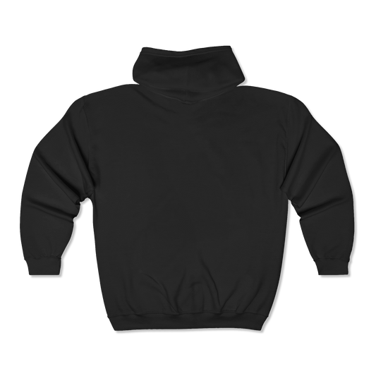 Black hoodie on a white background