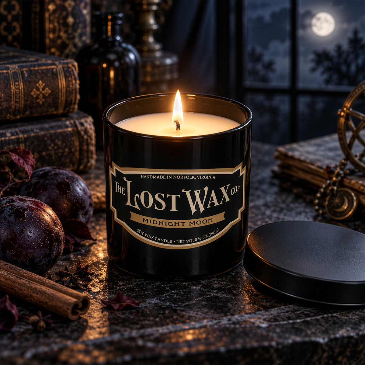 Midnight Moon Scented Candle