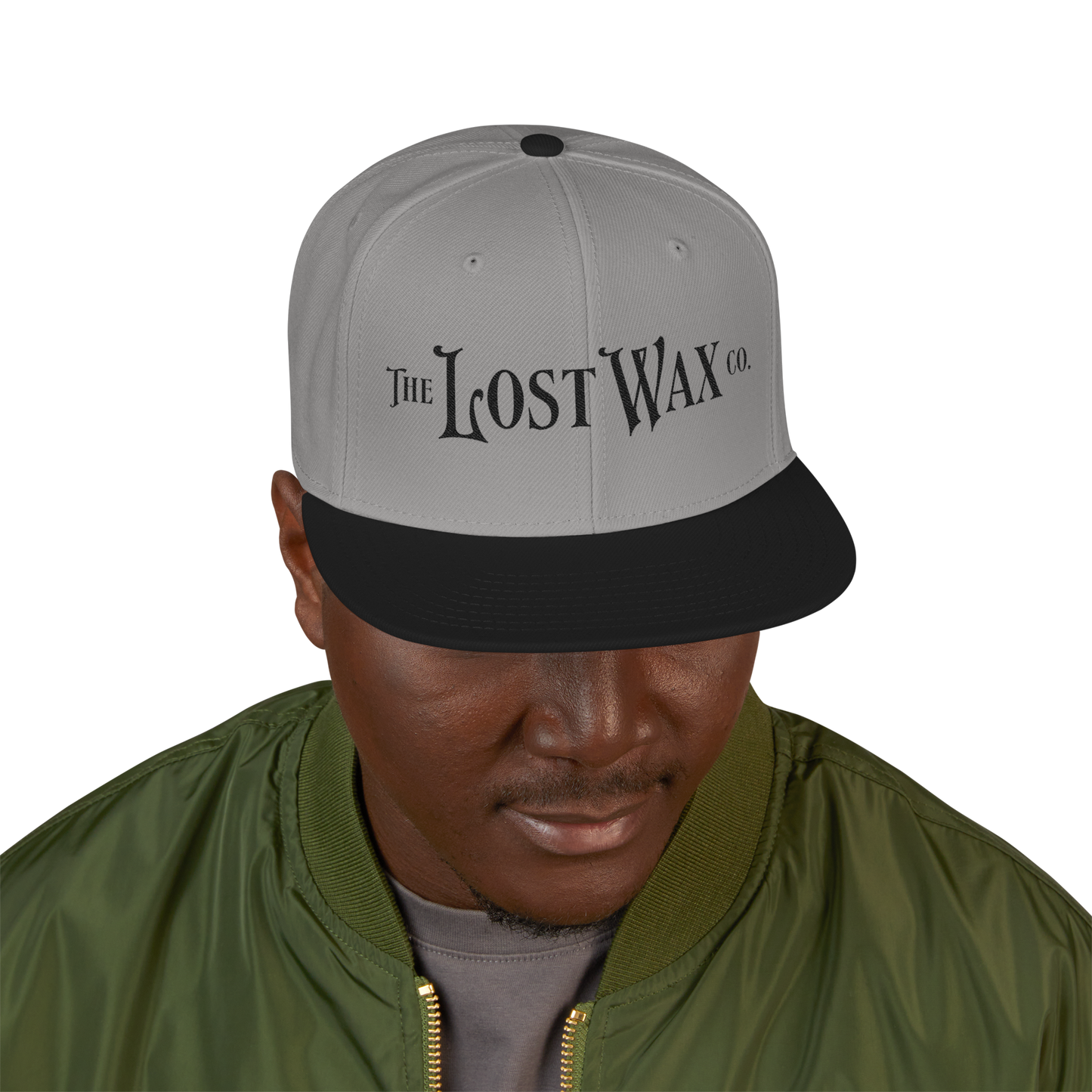 The Lost Wax Co. Embroidered Snapback Cap