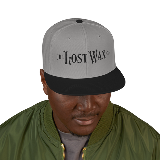 The Lost Wax Co. Embroidered Snapback Cap