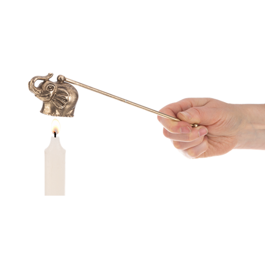 Brass Candle Snuffer - Wolf