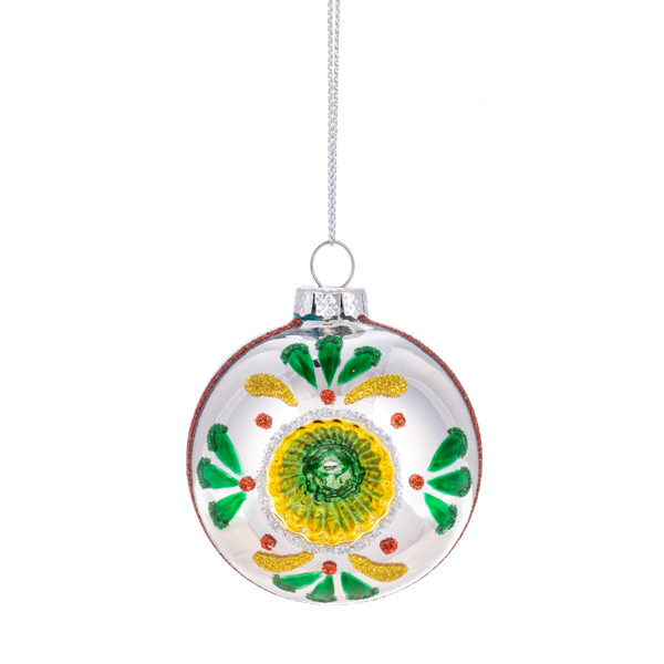 Vintage-style 'Witch's Eye' Reflector Ornament