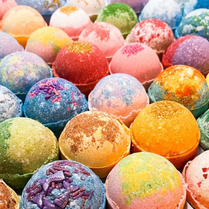 Colorful Bath Bombs
