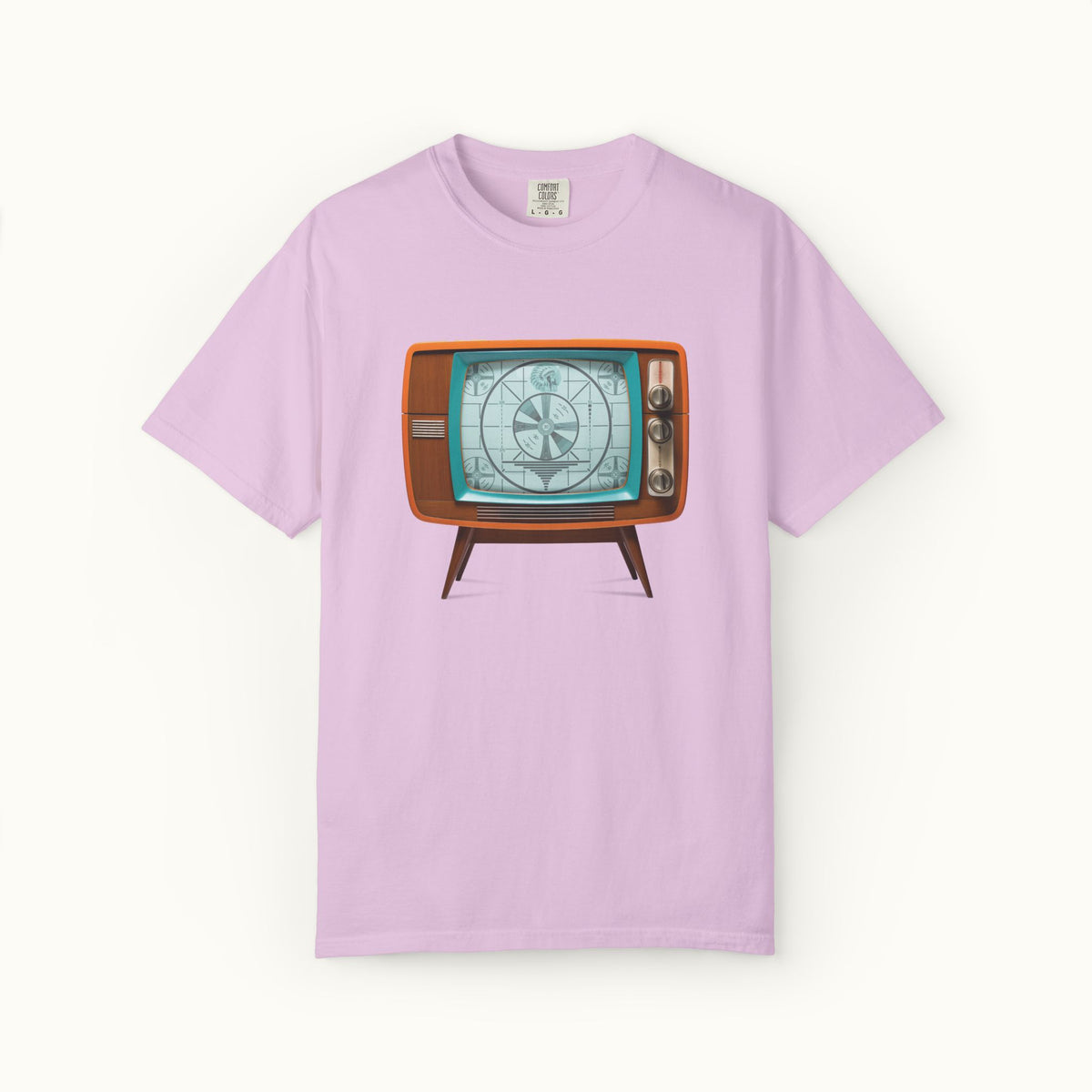 Customizable Retro TV Test Pattern T‑Shirt
