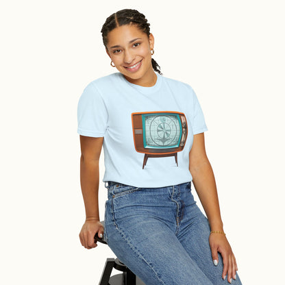 Customizable Retro TV Test Pattern T‑Shirt