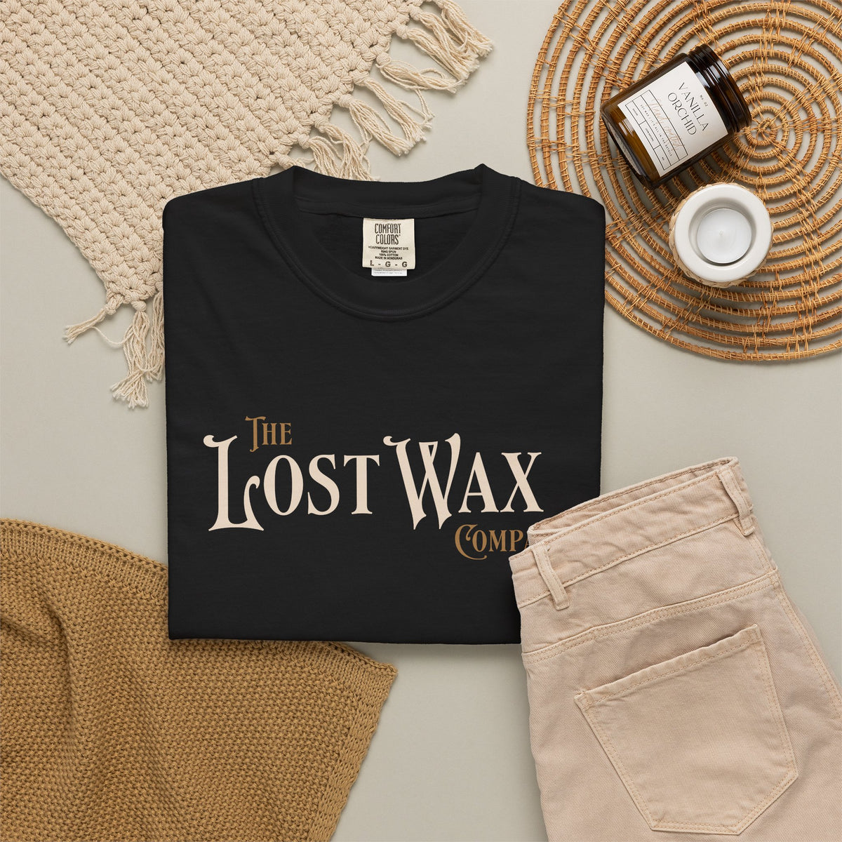 The Lost Wax Co. Garment-Dyed T-shirt