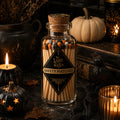Halloween Safety Matches in Glass Jar