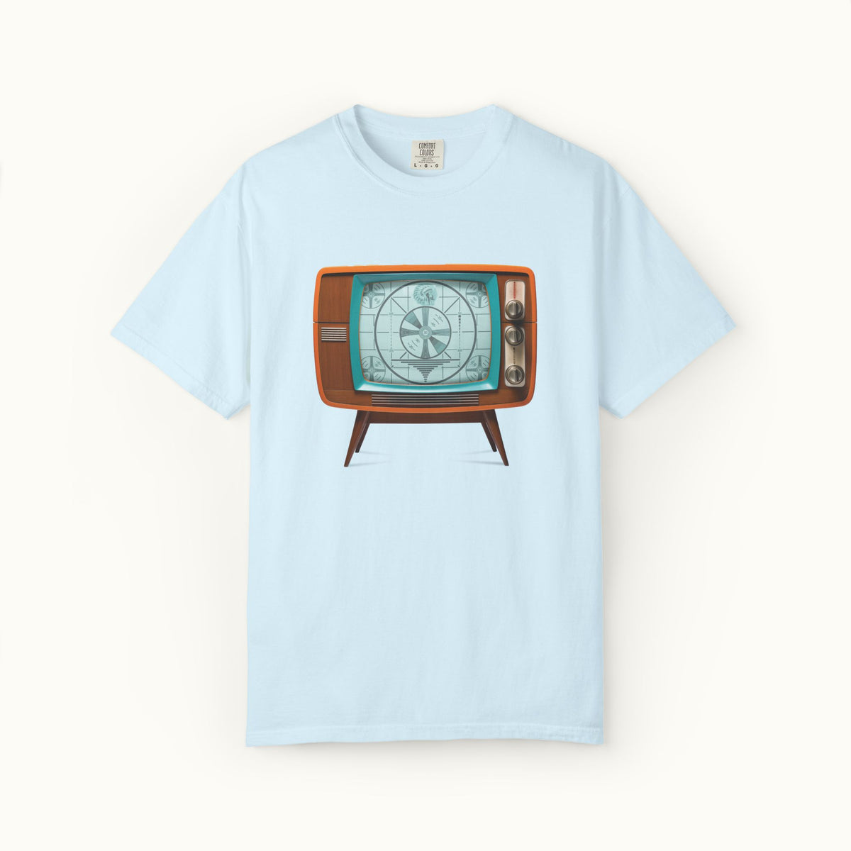 Customizable Retro TV Test Pattern T‑Shirt