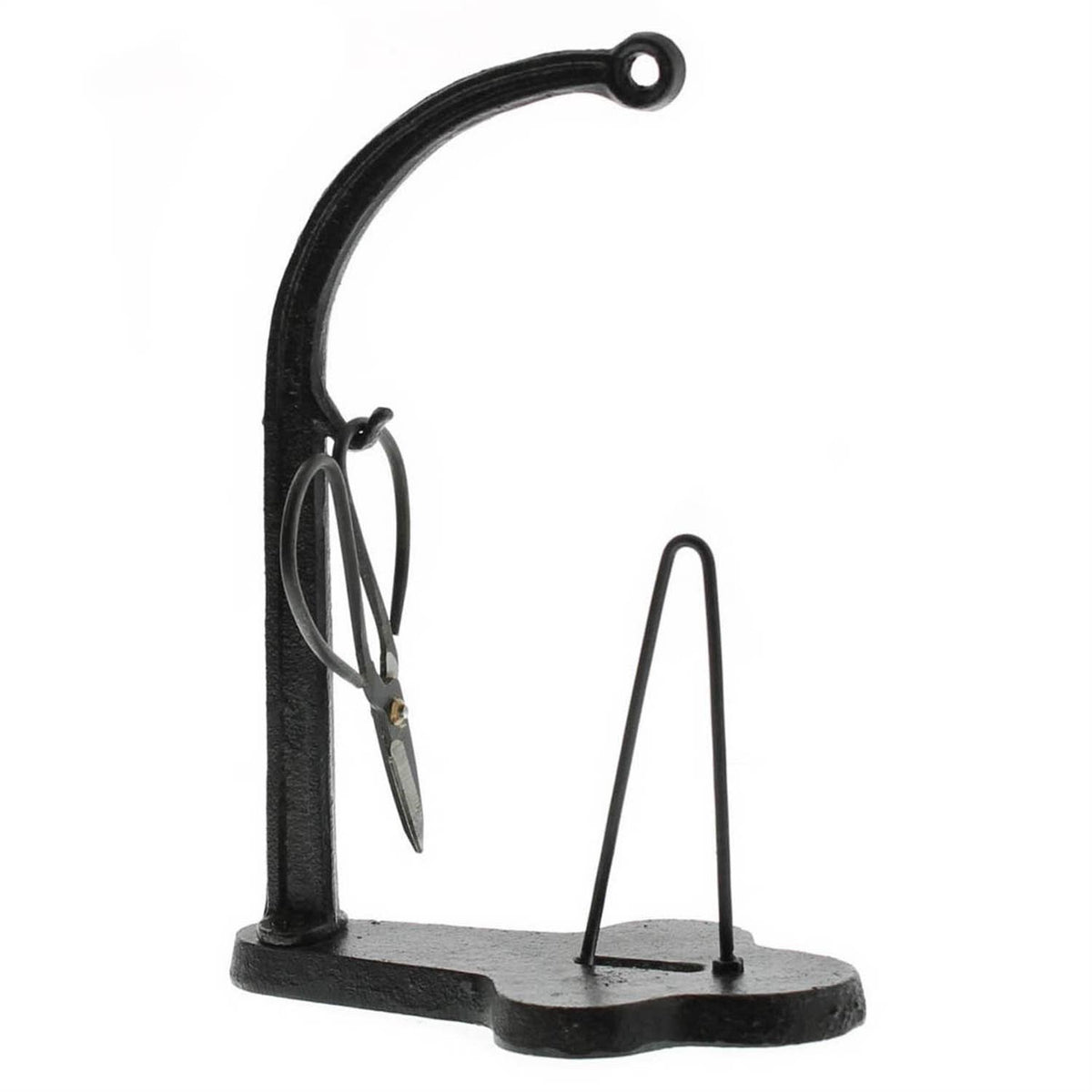 Cast Iron Jute String Dispenser with Scissors