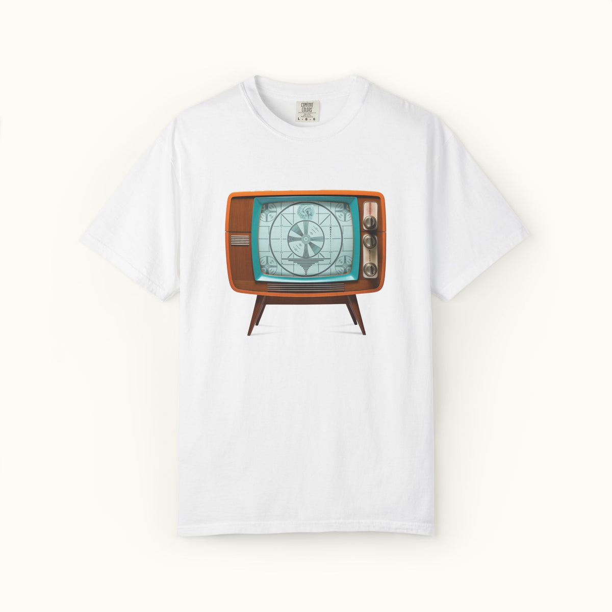 Customizable Retro TV Test Pattern T‑Shirt
