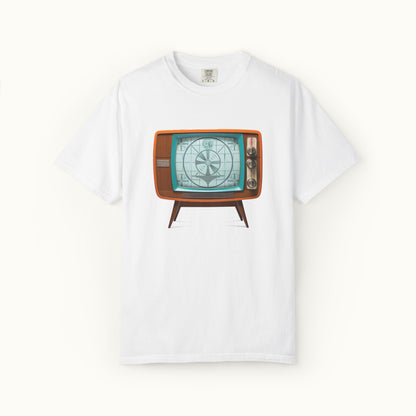 Customizable Retro TV Test Pattern T‑Shirt