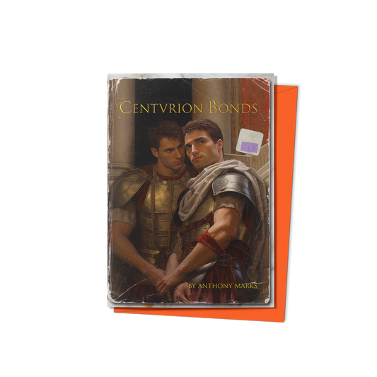 Centurion Bonds Greeting Card (Front) with Orange Envelope - Studio Ten Design