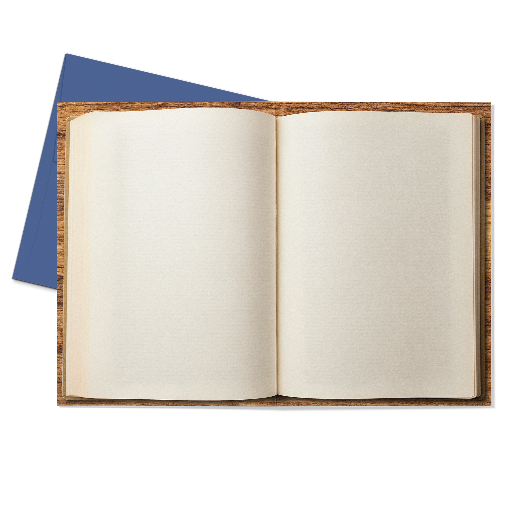 Tight End Temptations (Blank Inside) Greeting Card by Studio Ten Design, with Blue Envelope