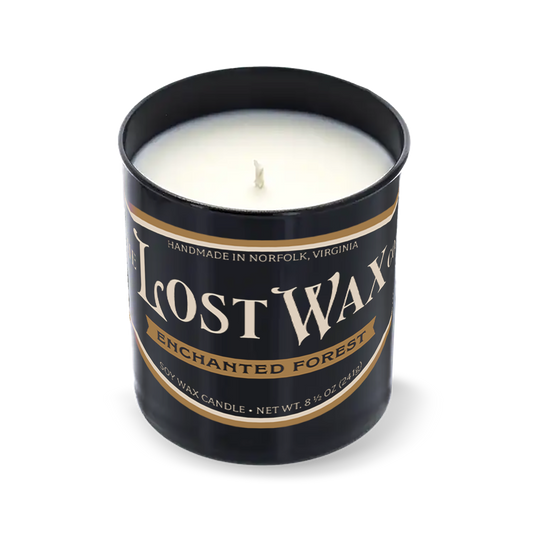 8.5 oz Black Jar Candle by The Lost Wax Company