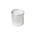 Scented candle in a tin with 'The Lost Wax Company' branding on a white background