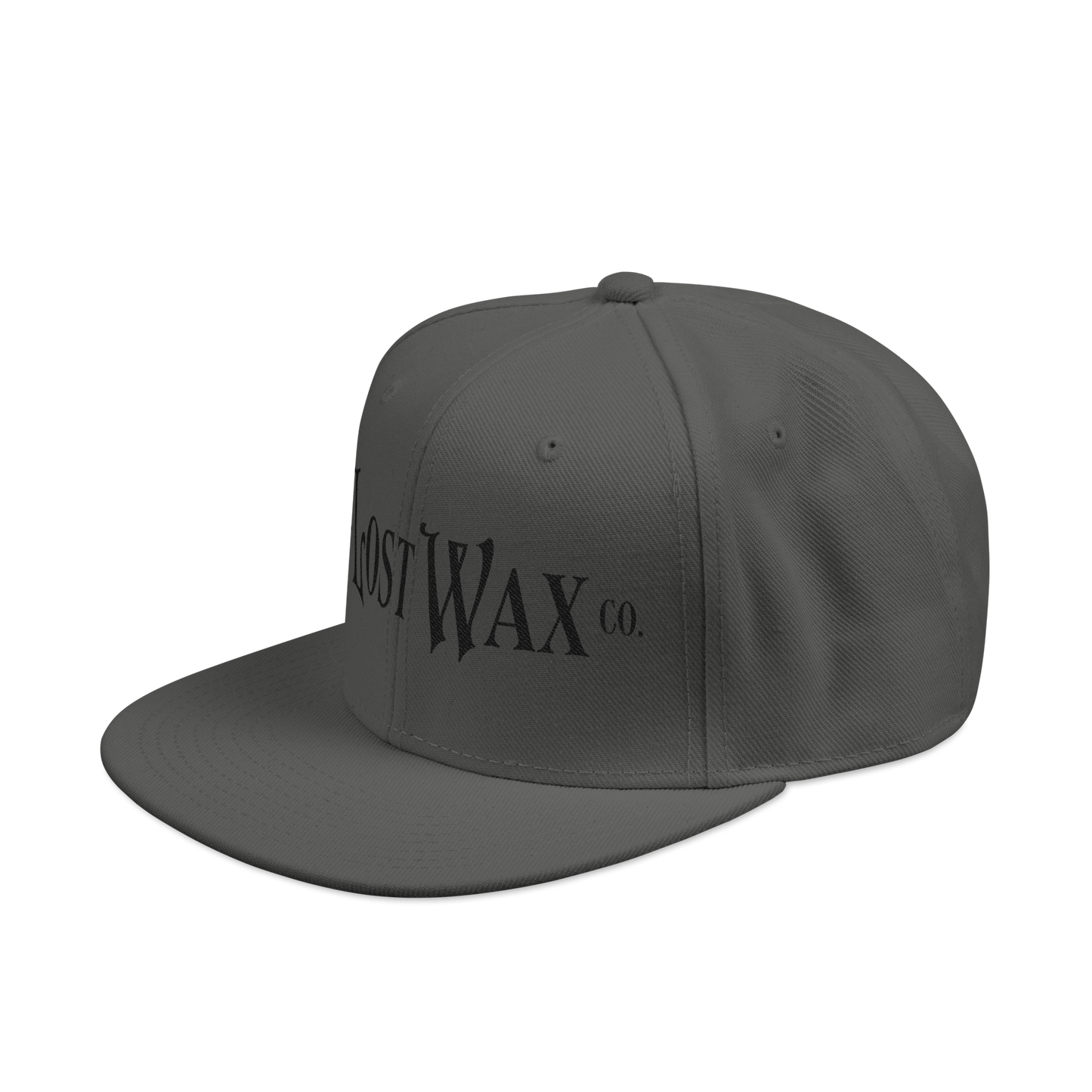 Gray cap with 'Lost Wax Co.' logo on a white background