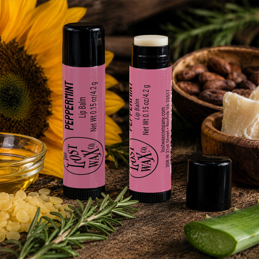 Peppermint Flavor Lip Balm