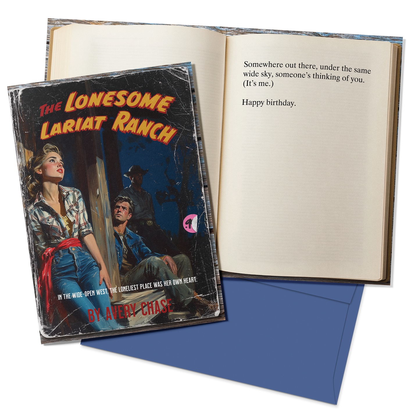 The Lonesome Lariat Ranch Greeting Card