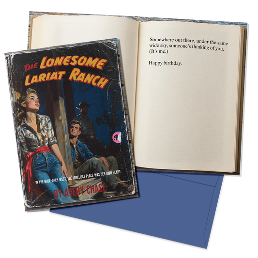The Lonesome Lariat Ranch Greeting Card