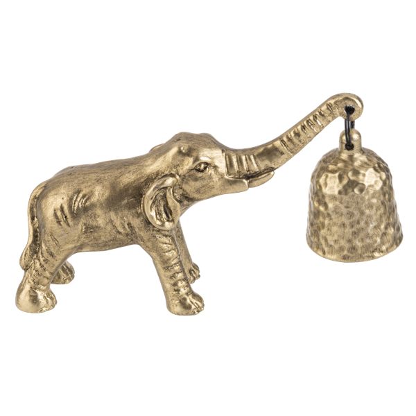Wild Animal Brass Candle Snuffer - Elephant