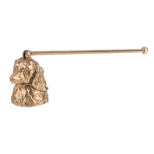 Brass Candle Snuffer - Dog