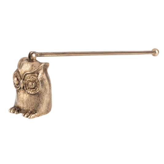 Brass Candle Snuffer - Owl