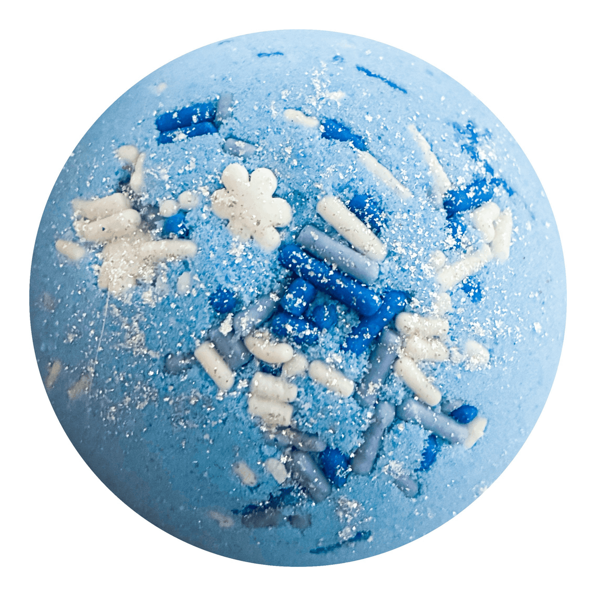 Shimmery Snowflake Bath Burst
