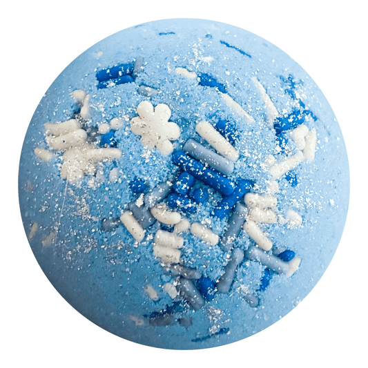 Shimmery Snowflake Bath Burst