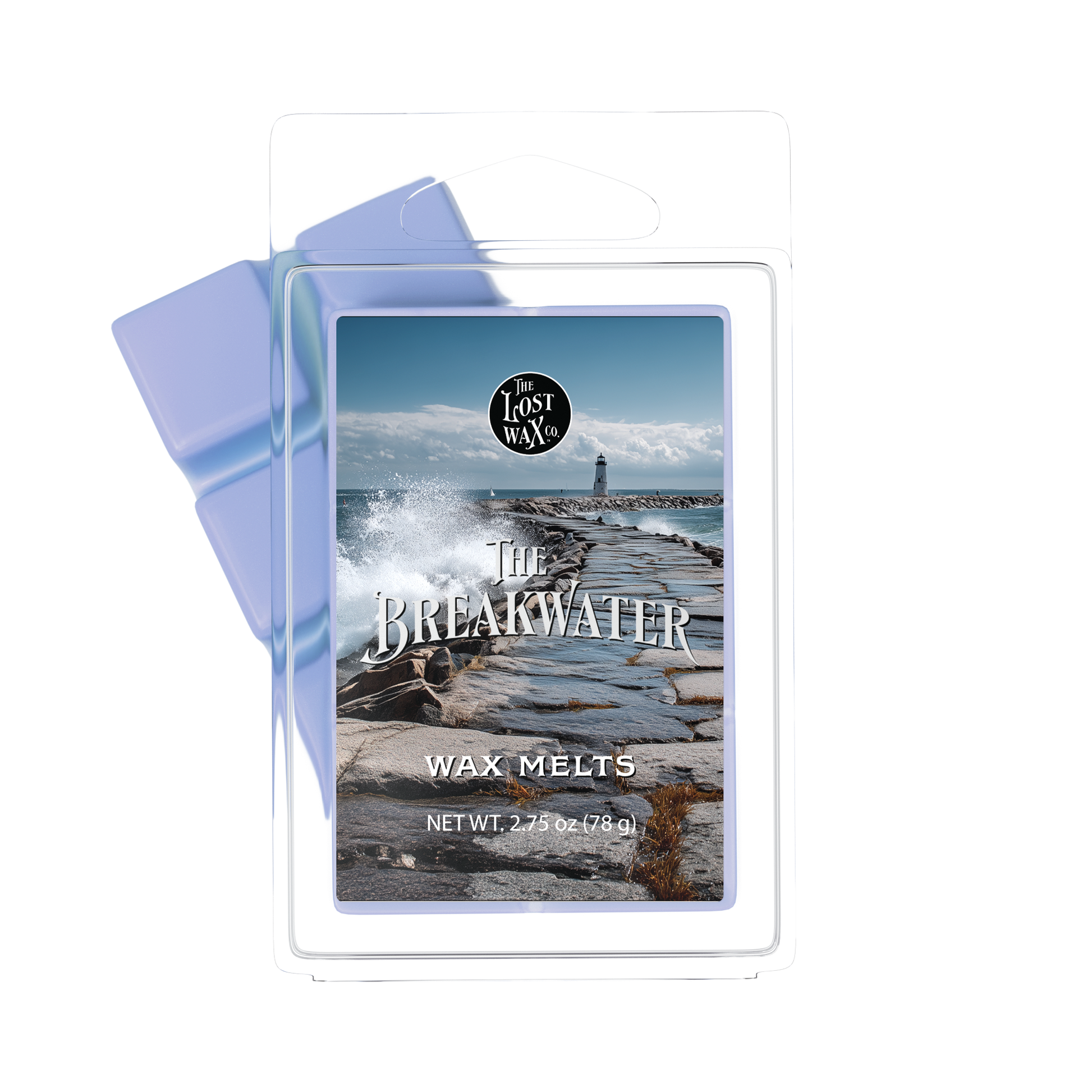 The Breakwater wax melts package