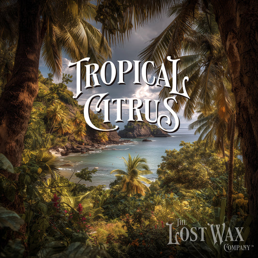 A lush tropical island paradise.