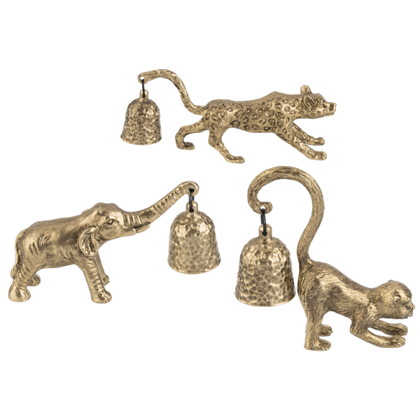 Wild Animal Brass Candle Snuffer - Monkey