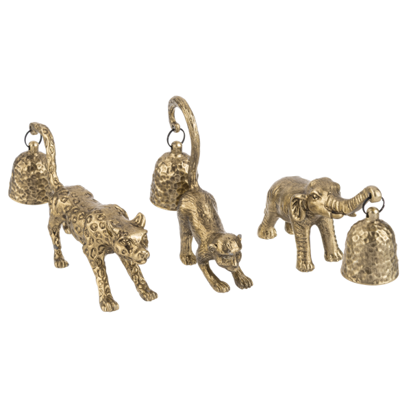 Wild Animal Brass Candle Snuffer - Monkey