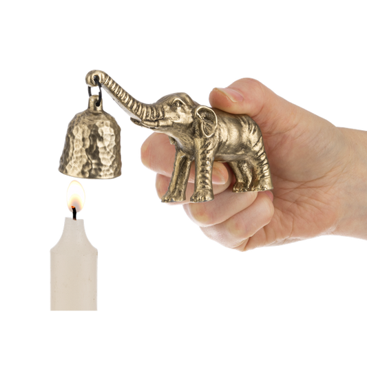 Wild Animal Brass Candle Snuffer - Hyena