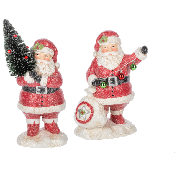 Vintage-style Santa Figure