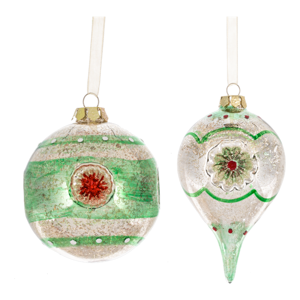 Vintage-style Reflector Ornament