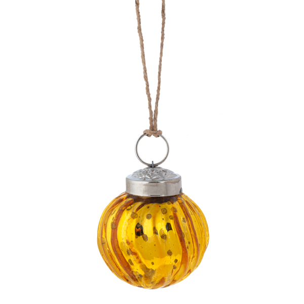 Mini Glass Kugel Ball Ornament