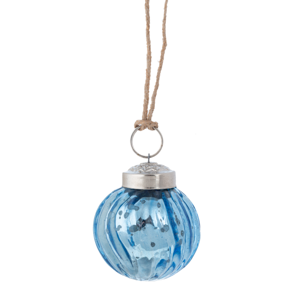 Mini Glass Kugel Ball Ornament