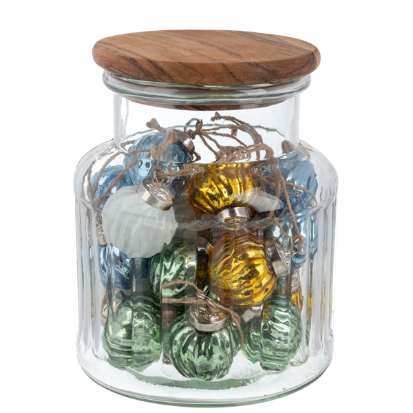 Mini Glass Kugel Ball Ornament
