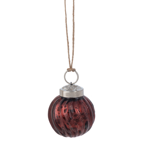 Mini Glass Kugel Ball Ornament