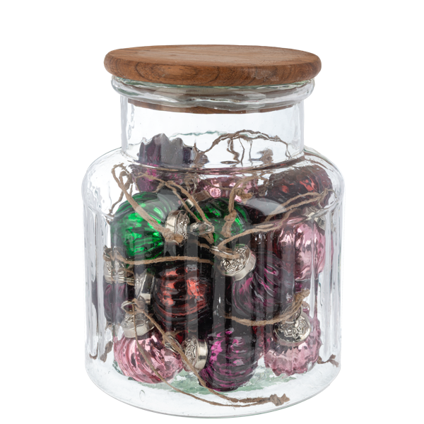 Mini Glass Kugel Ball Ornament