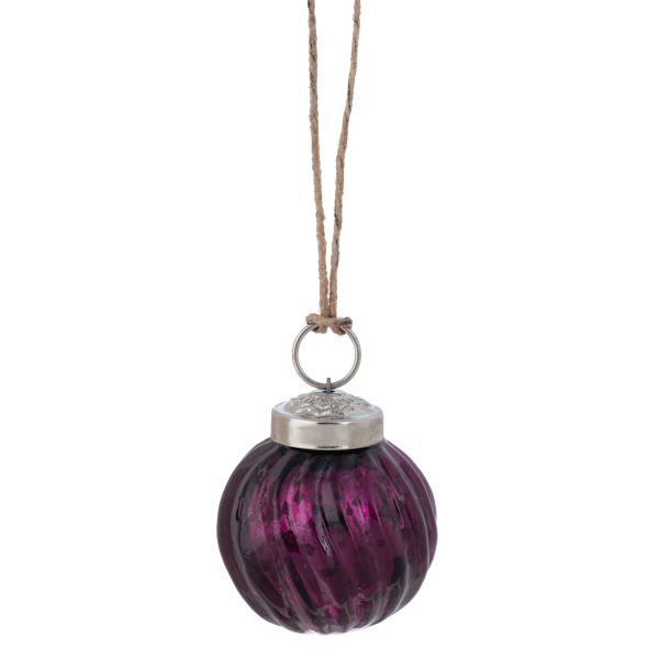 Mini Glass Kugel Ball Ornament