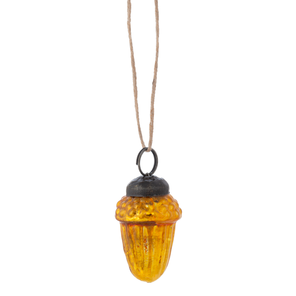 Mini Glass Acorn Ornament
